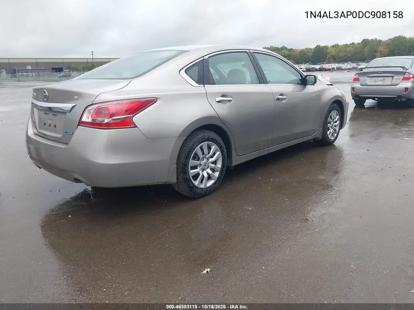 2013 NISSAN ALTIMA VIN 1N4AL3AP0DC908158 — фото 4