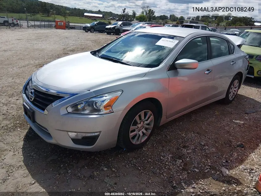 2013 NISSAN ALTIMA VIN 1N4AL3AP2DC108249 — фото 2