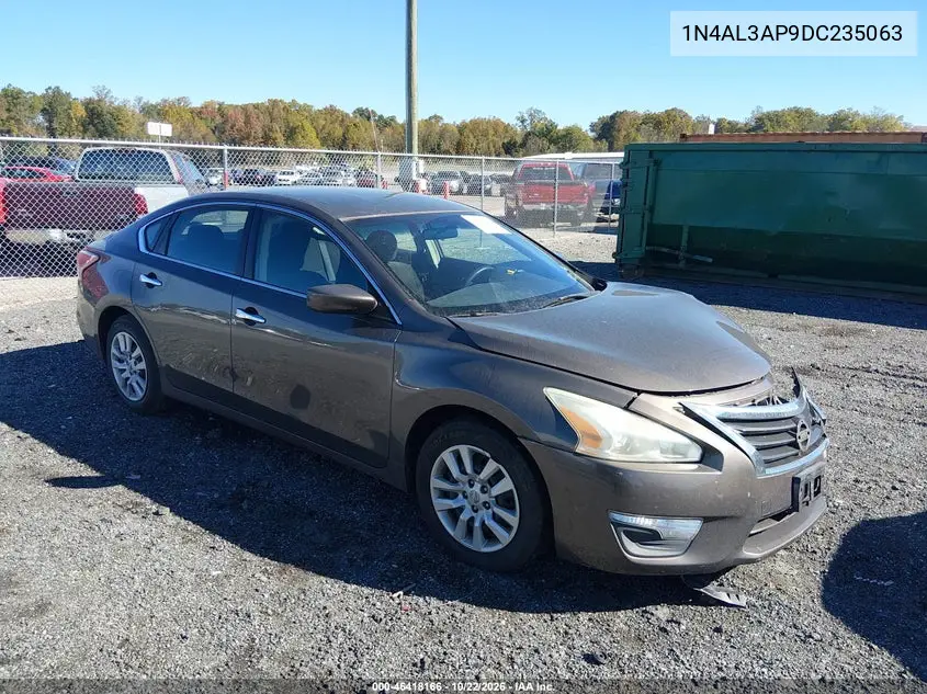 NISSAN ALTIMA 2013, VIN 1N4AL3AP9DC235063