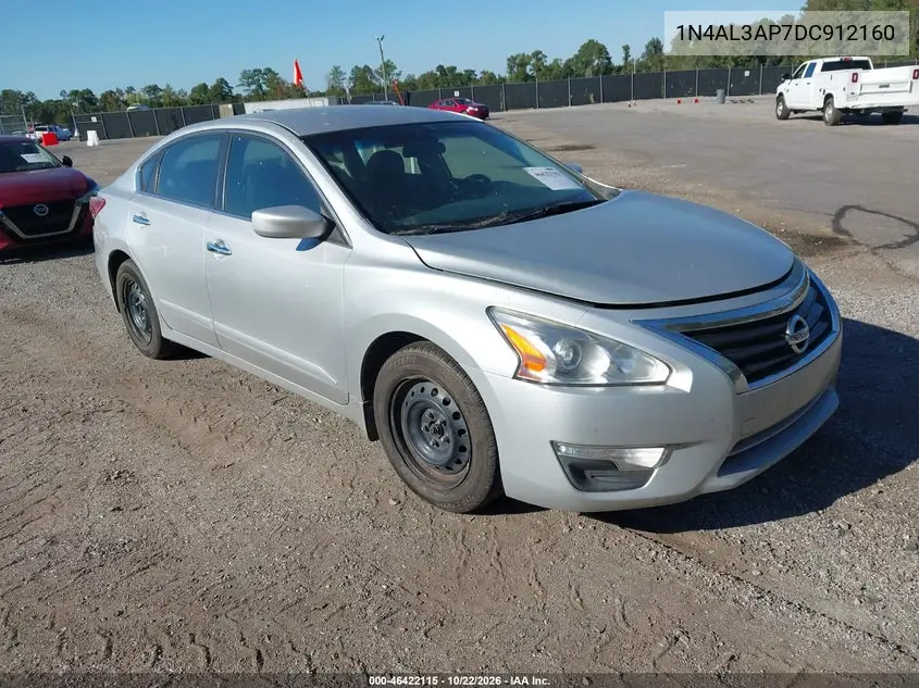 NISSAN ALTIMA 2013, VIN 1N4AL3AP7DC912160
