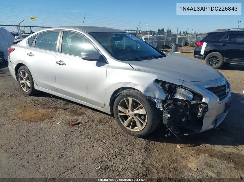 NISSAN ALTIMA 2013, VIN 1N4AL3AP1DC226843