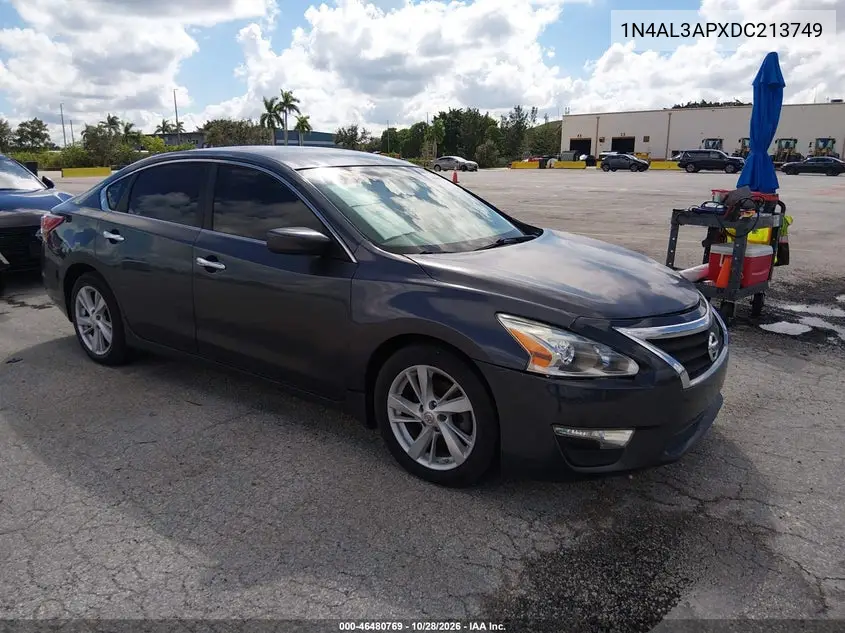 NISSAN ALTIMA 2013, VIN 1N4AL3APXDC213749