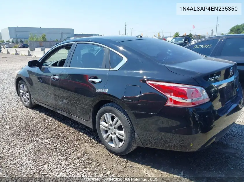 2014 NISSAN ALTIMA VIN 1N4AL3AP4EN235350 — фото 13