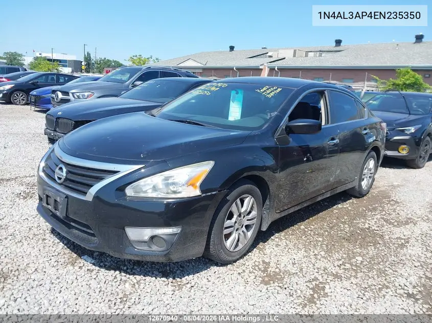 2014 NISSAN ALTIMA VIN 1N4AL3AP4EN235350 — фото 2