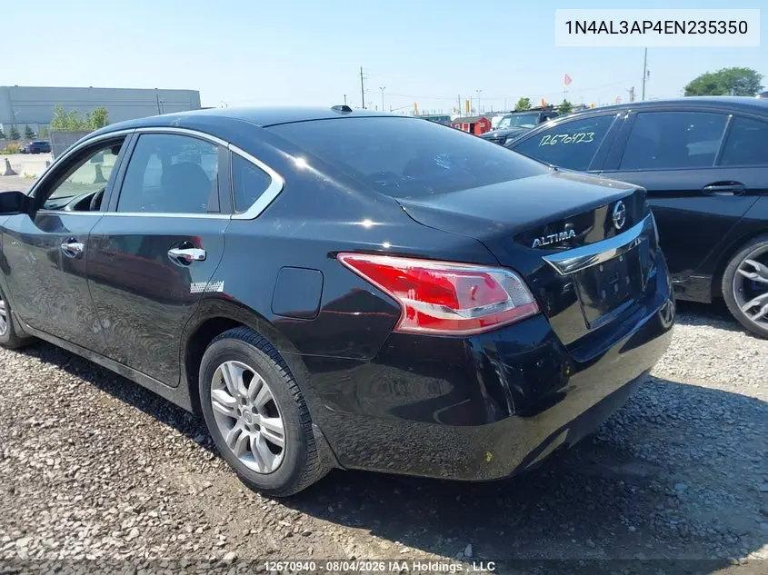 2014 NISSAN ALTIMA VIN 1N4AL3AP4EN235350 — фото 3
