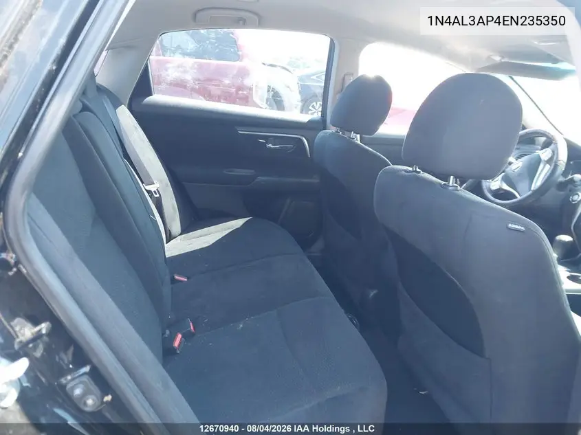 2014 NISSAN ALTIMA VIN 1N4AL3AP4EN235350 — фото 8