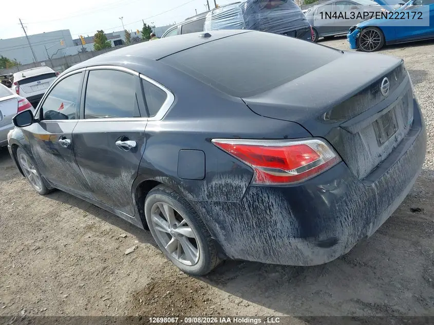 2014 NISSAN ALTIMA VIN 1N4AL3AP7EN222172 — фото 3