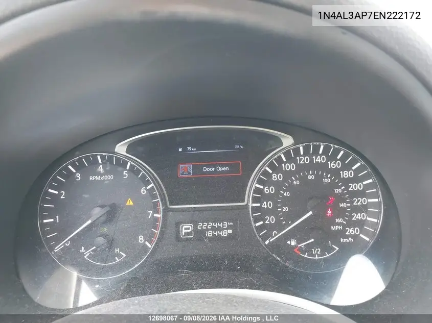 2014 NISSAN ALTIMA VIN 1N4AL3AP7EN222172 — фото 7