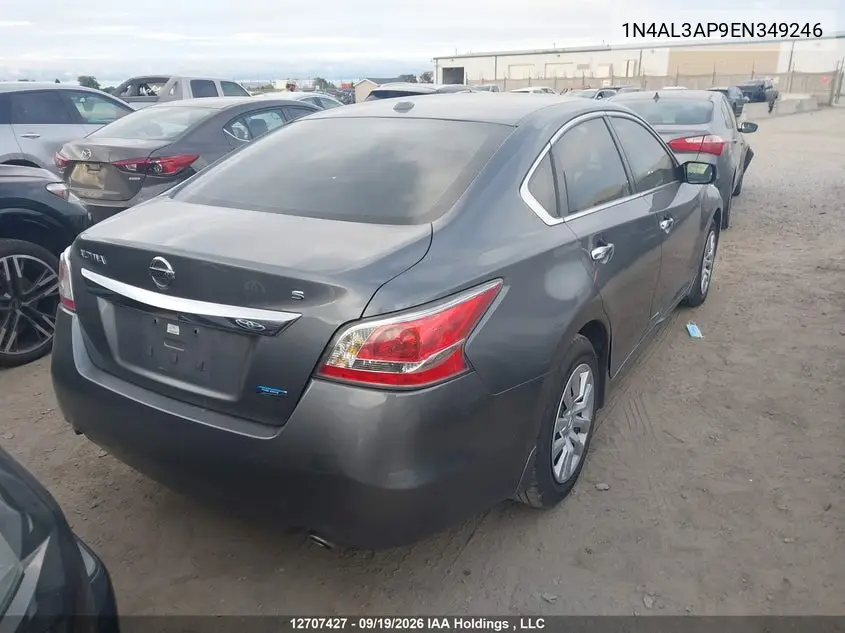 2014 NISSAN ALTIMA VIN 1N4AL3AP9EN349246 — фото 4