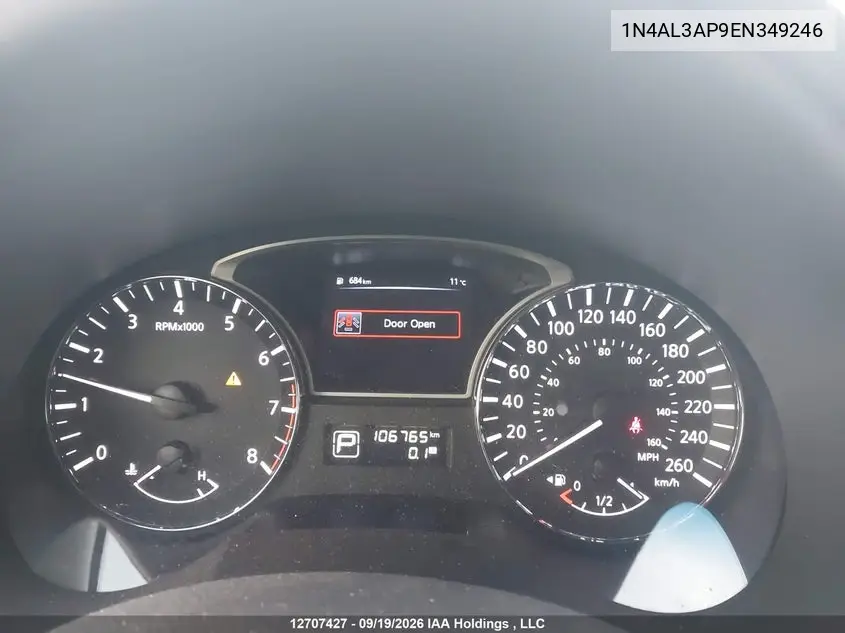 2014 NISSAN ALTIMA VIN 1N4AL3AP9EN349246 — фото 7