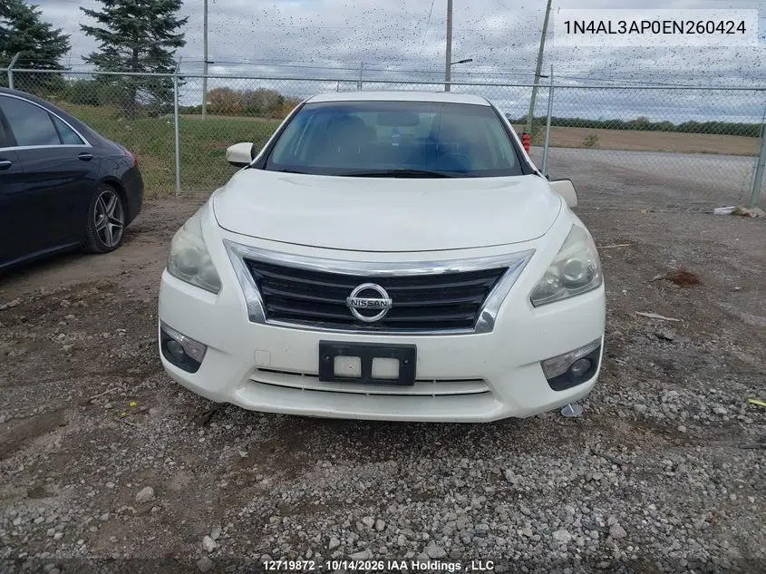 2014 NISSAN ALTIMA VIN 1N4AL3AP0EN260424 — фото 12