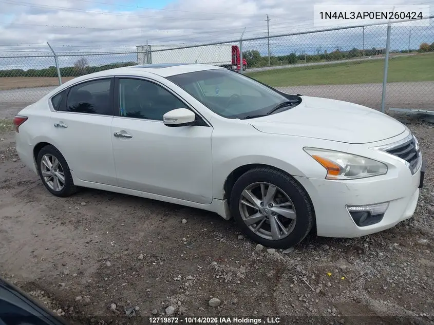 2014 NISSAN ALTIMA VIN 1N4AL3AP0EN260424 — фото 13