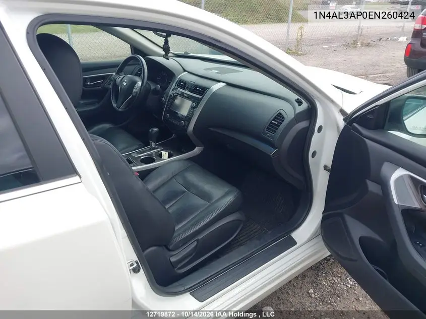 2014 NISSAN ALTIMA VIN 1N4AL3AP0EN260424 — фото 5