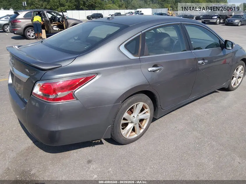 2014 NISSAN ALTIMA VIN 1N4AL3AP4EN260619 — фото 4