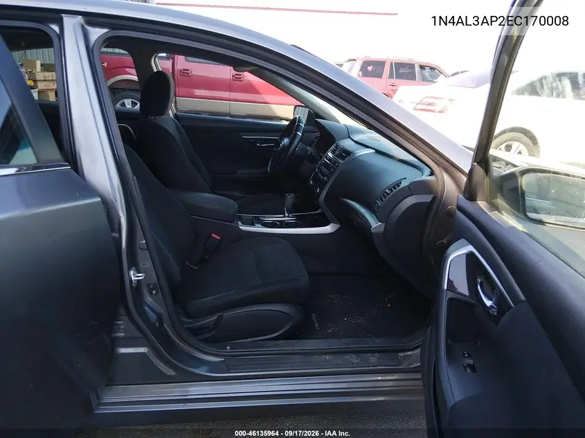 2014 NISSAN ALTIMA VIN 1N4AL3AP2EC170008 — фото 5