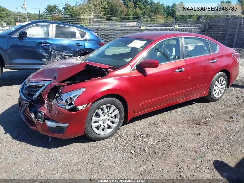 2014 NISSAN ALTIMA VIN 1N4AL3AP5EN348787 — фото 2