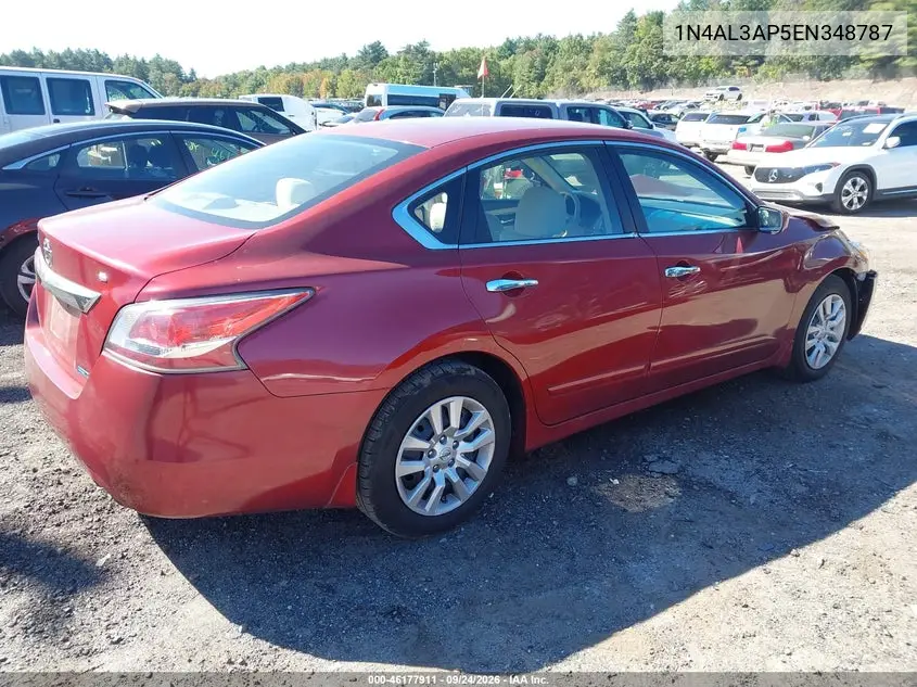 2014 NISSAN ALTIMA VIN 1N4AL3AP5EN348787 — фото 4