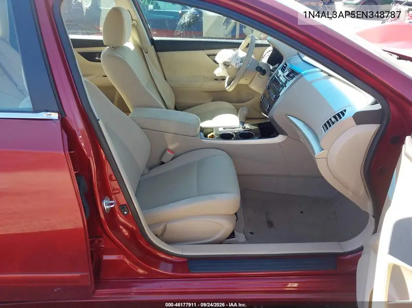 2014 NISSAN ALTIMA VIN 1N4AL3AP5EN348787 — фото 5