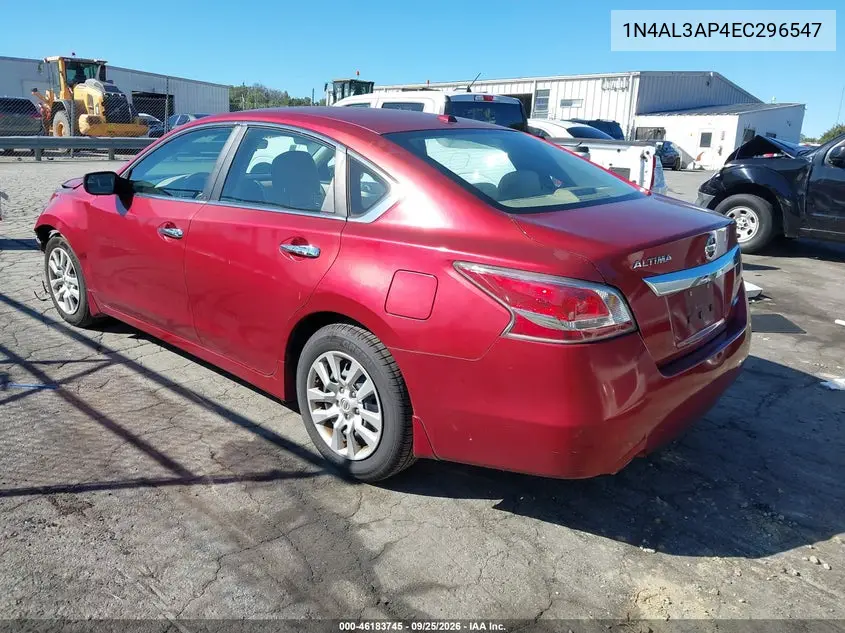 2014 NISSAN ALTIMA VIN 1N4AL3AP4EC296547 — фото 3
