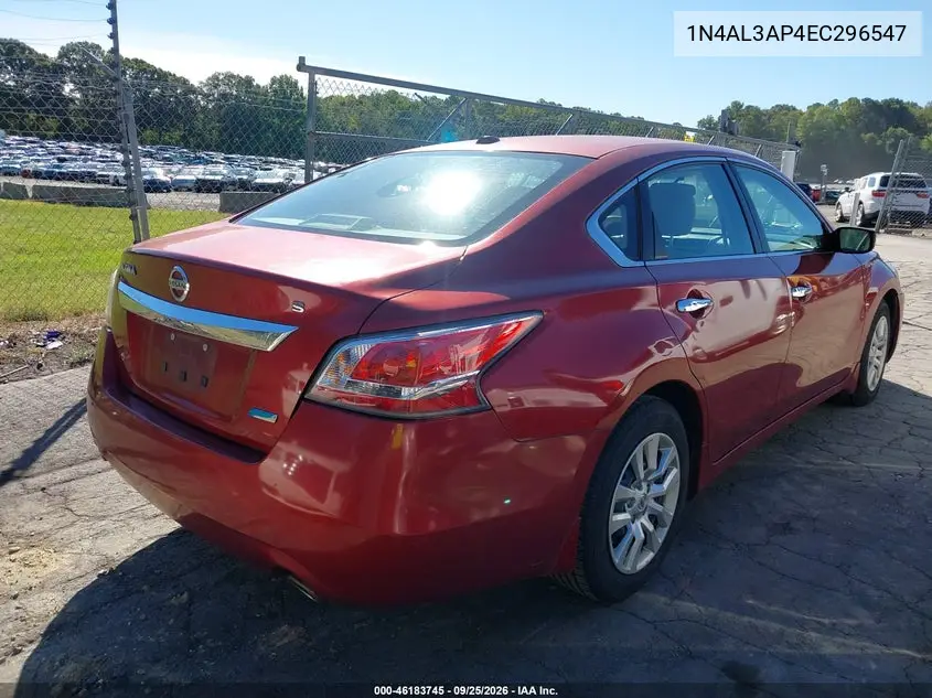 2014 NISSAN ALTIMA VIN 1N4AL3AP4EC296547 — фото 4
