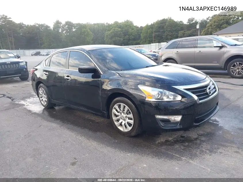NISSAN ALTIMA 2014, VIN 1N4AL3APXEC146989