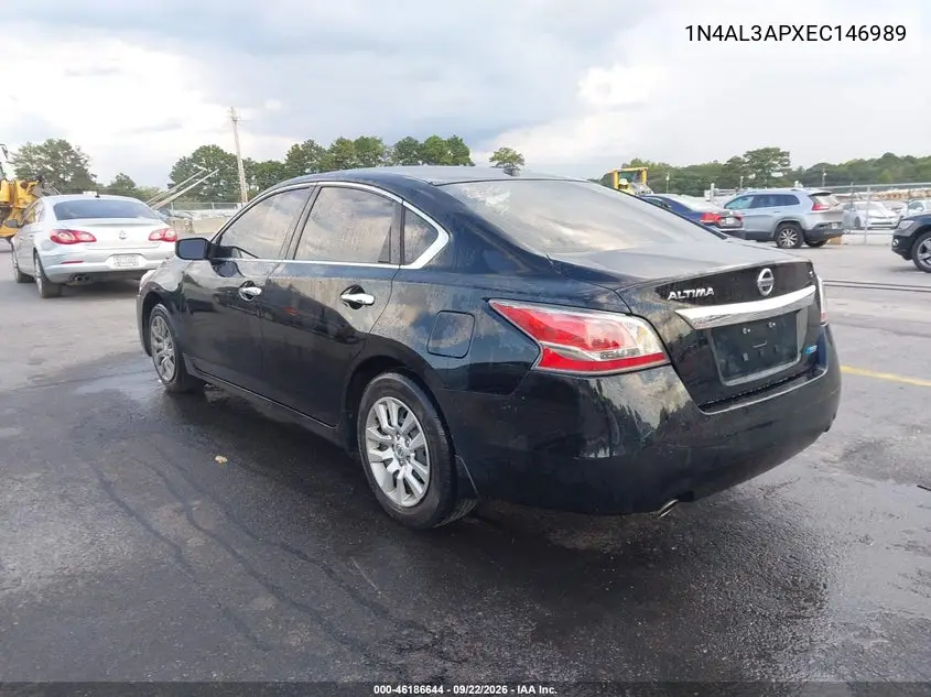 2014 NISSAN ALTIMA VIN 1N4AL3APXEC146989 — фото 3