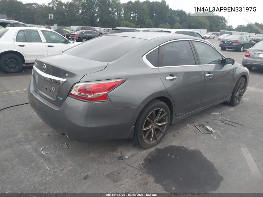 2014 NISSAN ALTIMA VIN 1N4AL3AP9EN331975 — фото 4