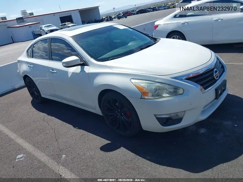 NISSAN ALTIMA 2014, VIN 1N4AL3AP8EN232970