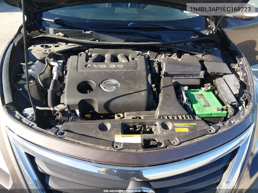 2014 NISSAN ALTIMA VIN 1N4BL3AP1EC168223 — фото 10
