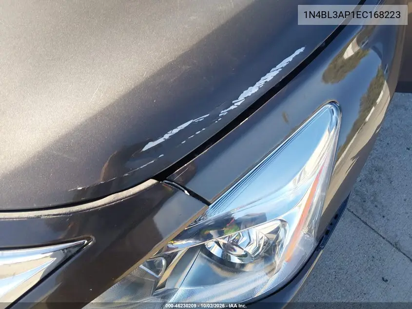 2014 NISSAN ALTIMA VIN 1N4BL3AP1EC168223 — фото 6