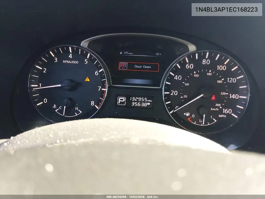 2014 NISSAN ALTIMA VIN 1N4BL3AP1EC168223 — фото 7