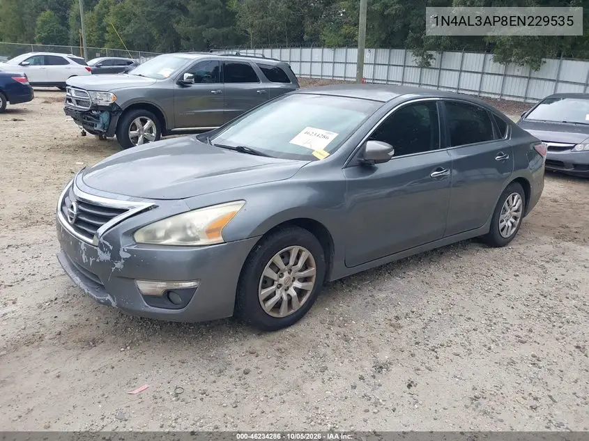2014 NISSAN ALTIMA VIN 1N4AL3AP8EN229535 — фото 2
