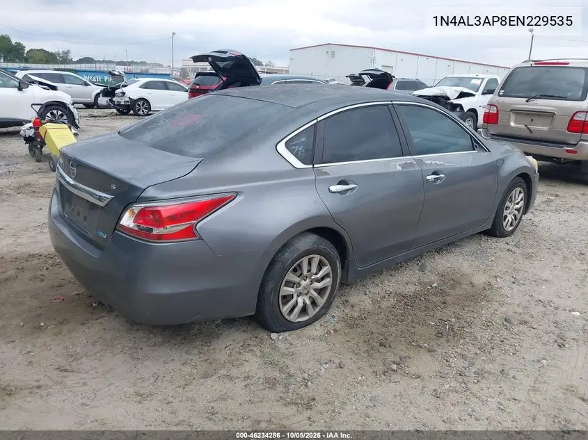 2014 NISSAN ALTIMA VIN 1N4AL3AP8EN229535 — фото 4