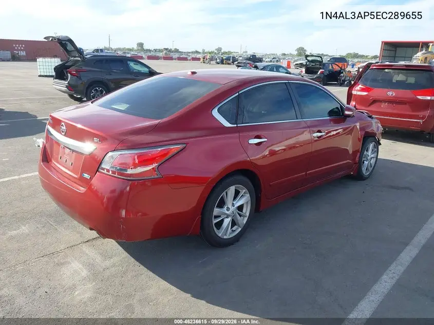 2014 NISSAN ALTIMA VIN 1N4AL3AP5EC289655 — фото 4