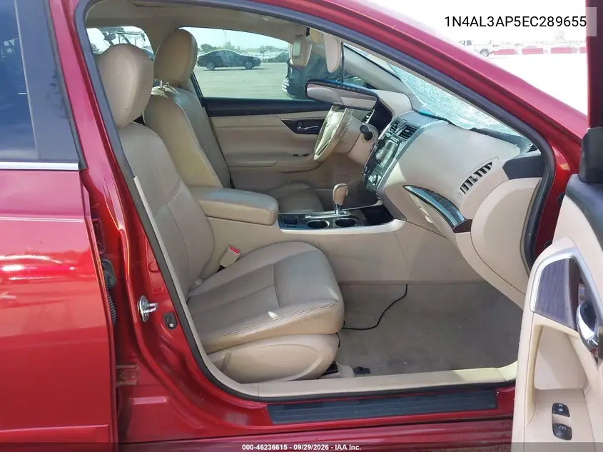 2014 NISSAN ALTIMA VIN 1N4AL3AP5EC289655 — фото 5