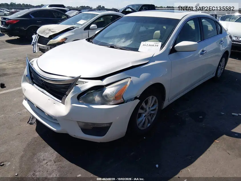 2014 NISSAN ALTIMA VIN 1N4AL3AP2EC135582 — фото 2
