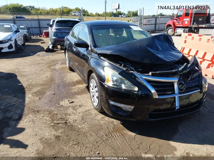 NISSAN ALTIMA 2014, VIN 1N4AL3AP1EN349225