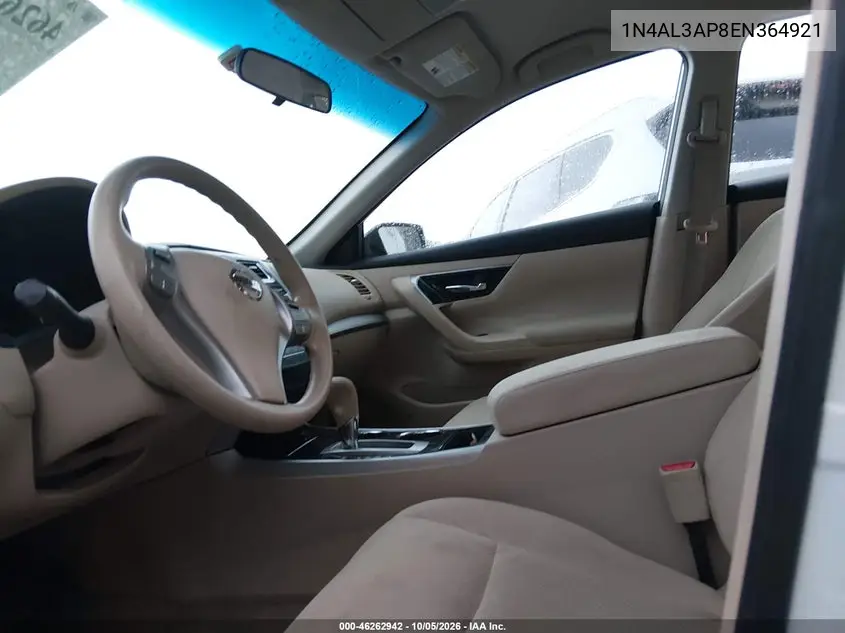 2014 NISSAN ALTIMA VIN 1N4AL3AP8EN364921 — фото 5
