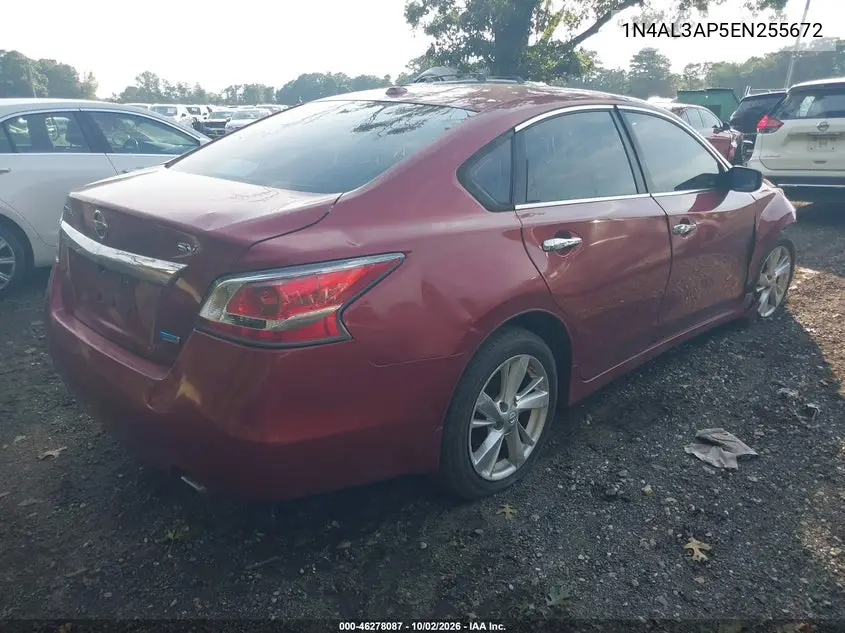 2014 NISSAN ALTIMA VIN 1N4AL3AP5EN255672 — фото 4
