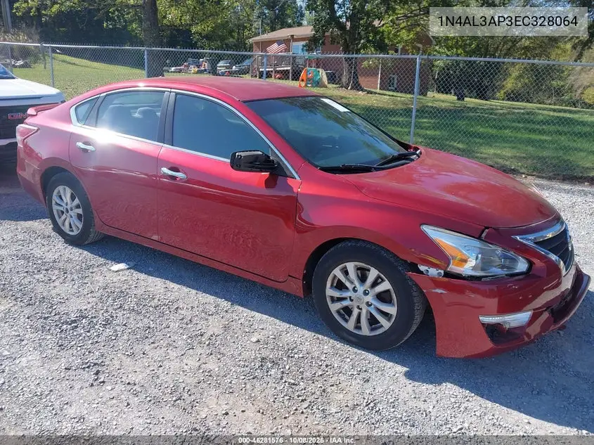 NISSAN ALTIMA 2014, VIN 1N4AL3AP3EC328064