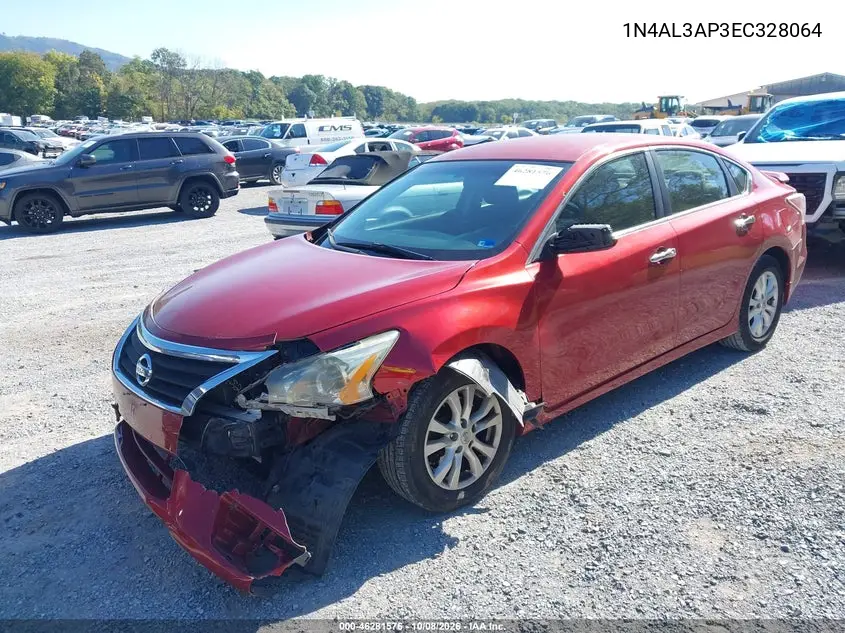 2014 NISSAN ALTIMA VIN 1N4AL3AP3EC328064 — фото 2