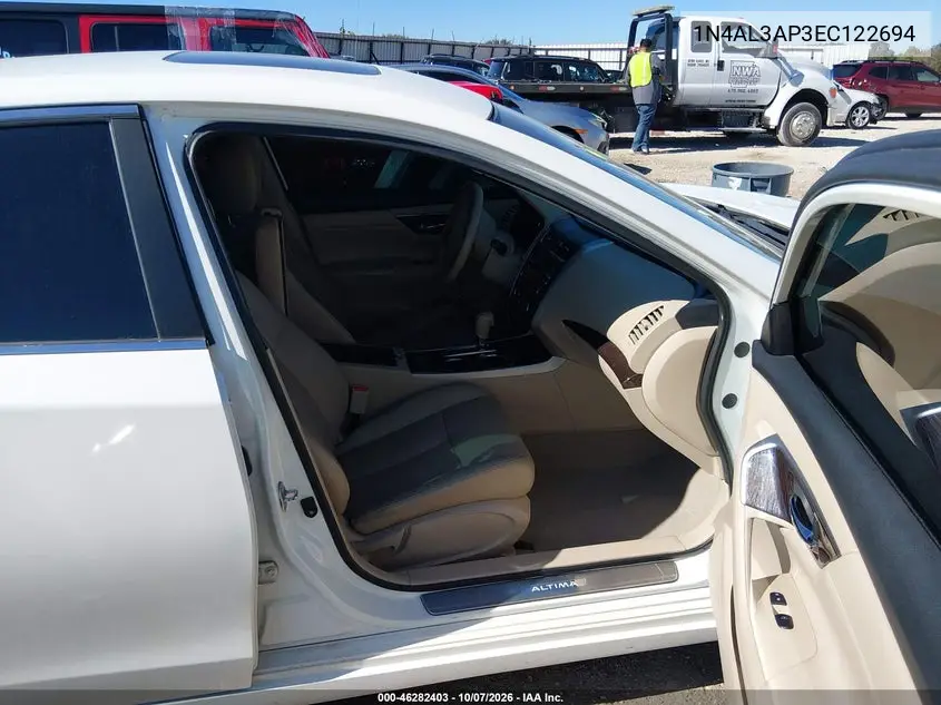 2014 NISSAN ALTIMA VIN 1N4AL3AP3EC122694 — фото 5