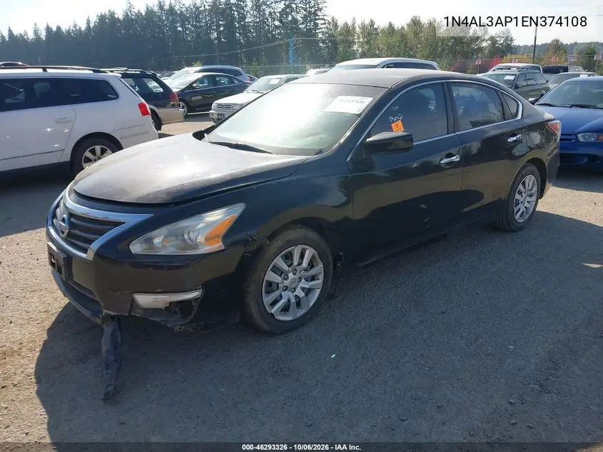 2014 NISSAN ALTIMA VIN 1N4AL3AP1EN374108 — фото 2