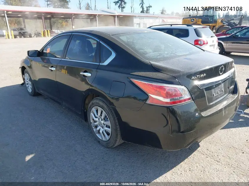 2014 NISSAN ALTIMA VIN 1N4AL3AP1EN374108 — фото 3
