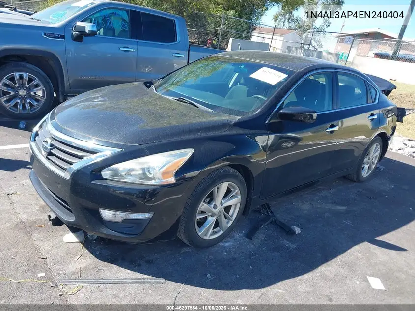2014 NISSAN ALTIMA VIN 1N4AL3AP4EN240404 — фото 2