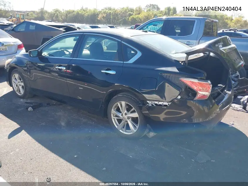 2014 NISSAN ALTIMA VIN 1N4AL3AP4EN240404 — фото 3
