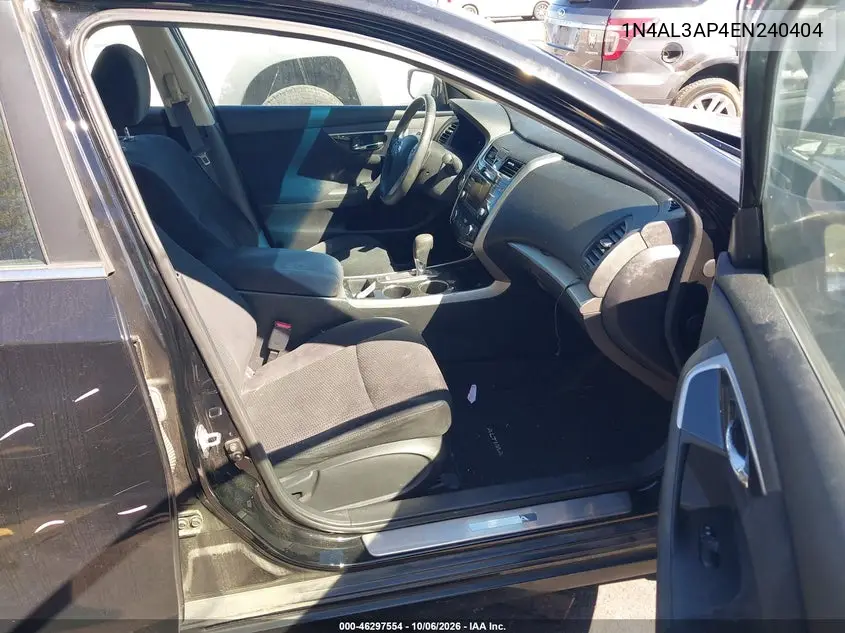 2014 NISSAN ALTIMA VIN 1N4AL3AP4EN240404 — фото 5