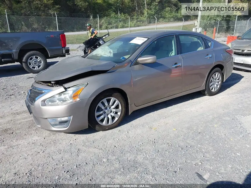2014 NISSAN ALTIMA VIN 1N4AL3AP7EC105560 — фото 2
