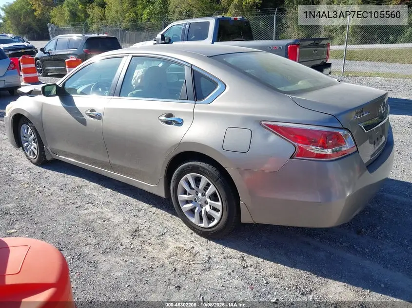 2014 NISSAN ALTIMA VIN 1N4AL3AP7EC105560 — фото 3