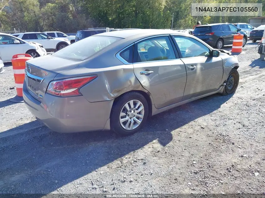2014 NISSAN ALTIMA VIN 1N4AL3AP7EC105560 — фото 4